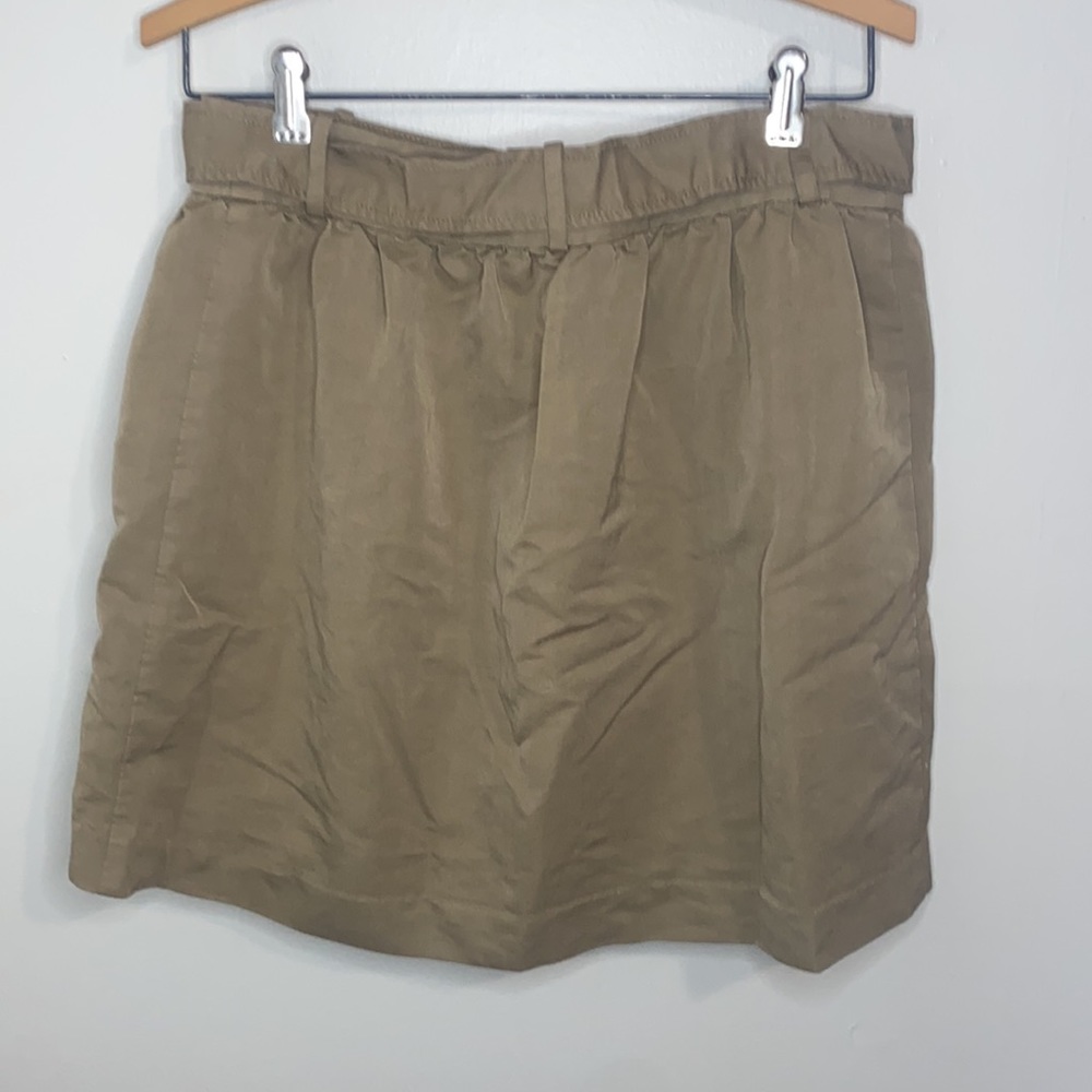 💋Tan Tommy Hilfiger Button up skirt with belt! - Picture 5 of 6